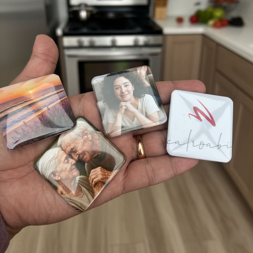 2x2 personalise fridge magnets